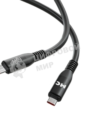 Дата-кабель MORE CHOICE (4620202554543) K83aa 2м USB 3.0A PD 60W для Type-C Type-C- 2м, черный