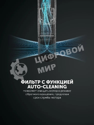 Фен Polaris PHD-1110 графитовый, 1600 Вт, ионизация