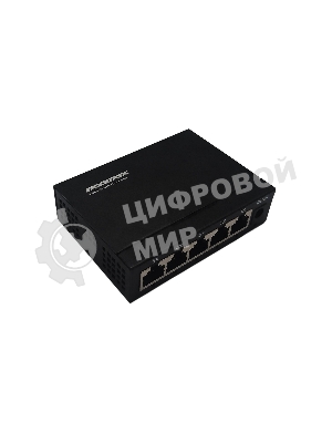 Коммутатор неуправляемый NEOMAX NMS-105P-1000-S, 5 портов 1000 Mbps, металл