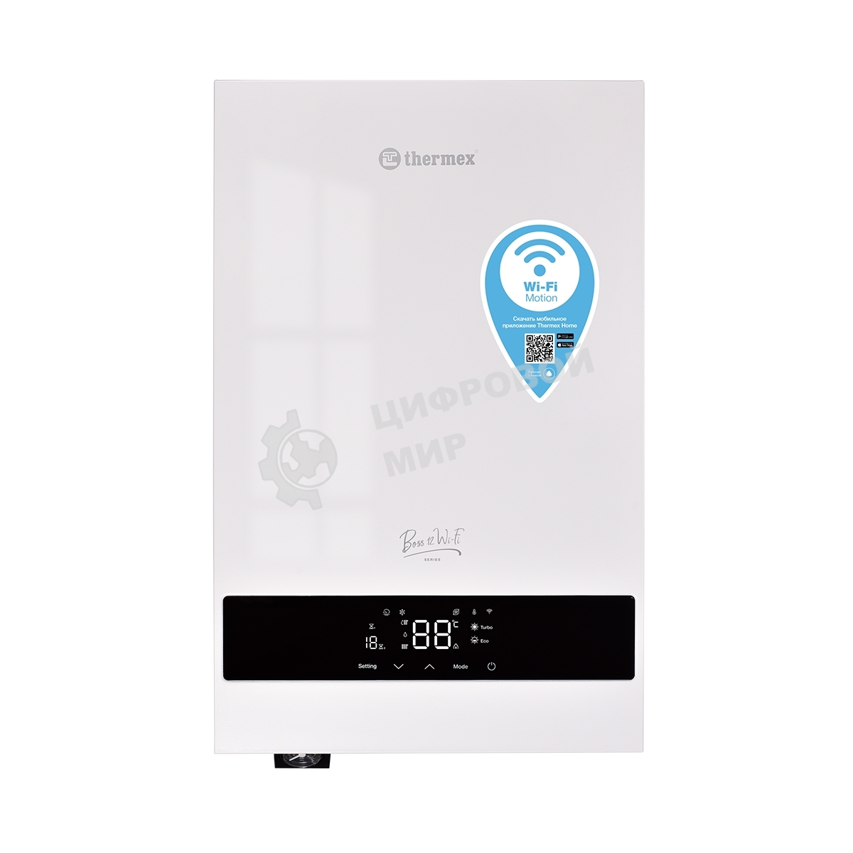 Водонагреватель Thermex Boss 12 Wi-Fi (White)