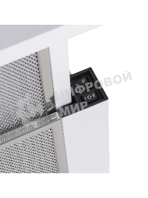 Вытяжка телескопическая HOMSair Flat 50 белый, 50 см, 520 куб. м/ч, 47 дБ