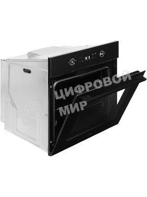 Духовой шкаф электрический Hyundai HEO 6752 BG черное стекло