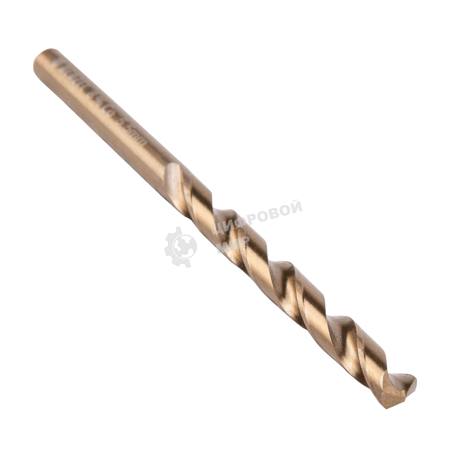 Сверло по металлу Denzel 5,5 мм, HSS Co-8%