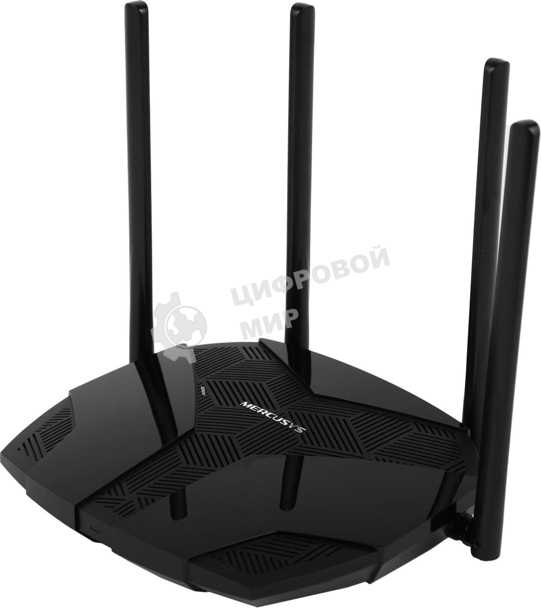 Роутер Mercusys MR70X AX1800 Dual-Band WiFi 6 Router, 574 Mbps at 2.4 GHz + 1201 Mbps at 5 GHz,4× Fixed External Antennas, 3× Gigabit LAN Ports, 1× Gigabit WAN Port, 1024-QAM, OFDMA, Router/Access Point Mode, MU-MIMO, WPA3, TWT, BSS Color