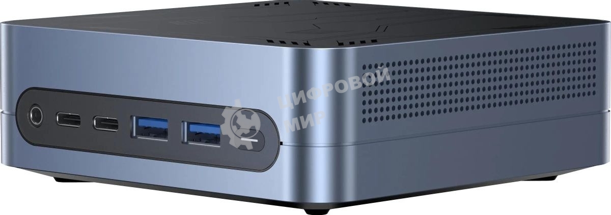 Мини ПК Chuwi LarkBox S i3 1220P (1.5) 16Gb SSD 512Gb UHDG Win 11Pro GbitEth WiFi BT 90W серый/черный