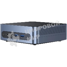 Мини ПК Chuwi LarkBox S i3 1220P (1.5) 16Gb SSD 512Gb UHDG Win 11Pro GbitEth WiFi BT 90W серый/черный