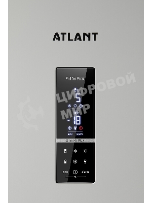 Холодильник Atlant ХМ 4623-189 ND серебристый двухкамерный 187/125л морозилка снизу, No Frost