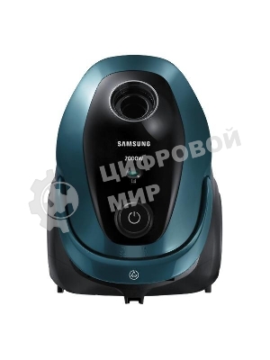 Пылесос Samsung VC20M2540JN/EV черный/зеленый, 460/2000 Вт, уборка сухая, пылесборник мешок 2.5 л
