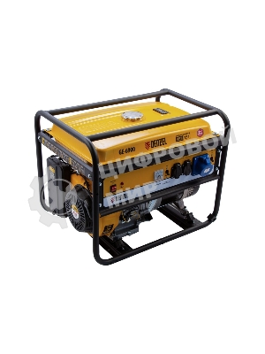 Электрогенератор бензиновый Denzel GE 6900, 5.5 кВт, 97 дБ, 77 кг