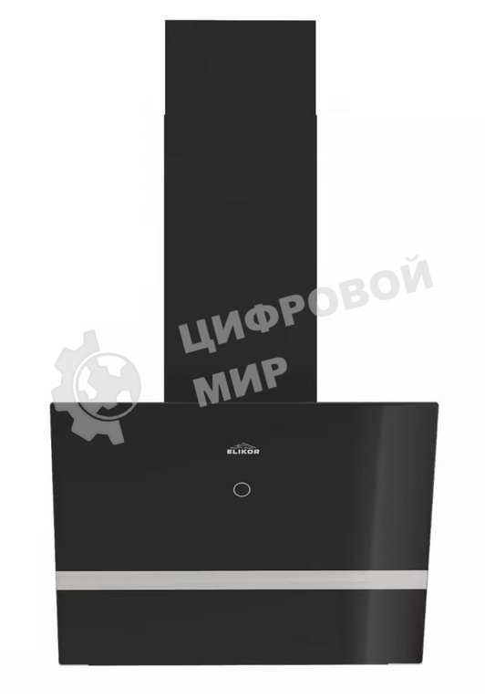Вытяжка наклонная Elikor Rise BK 50 черный, 50 см, 750 куб. м/ч, 56 дБ