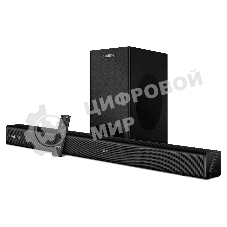 Саундбар SVEN SB-2400DD черный (Dolby Digital Plus, 2х80 + 240 Вт, Bluetooth, ПДУ, USB)