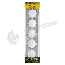 Рамка 5-м OSEN горизонт. квадрат серый матовый LEZARD 743-7400-150