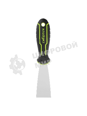 Шпательная лопатка из нержавеющей стали Сибртех 40 мм, двухкомпонентная рукоятка