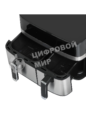 Аэрогриль Kitfort КТ-2261 черный, 2700 Вт, 8.2 л, сенсор, 8 программ