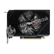 Видеокарта Palit RTX 3050 STORMX OC 6Gb NVIDIA GeForce RTX 3050 6Gb PCI-E 4.0 96bit GDDR6 1042/14000 DVIx1 HDMIx1 DPx1 HDCP Ret