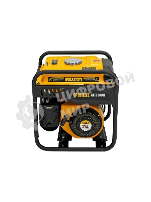 Электрогенератор бензиновый инверторный Denzel GK-2200iF, 2.2 кВт, 95 дБ, 27 кг