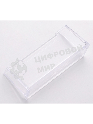 Подставка Deli E7623 для визиток 100х38х82мм, прозрачный