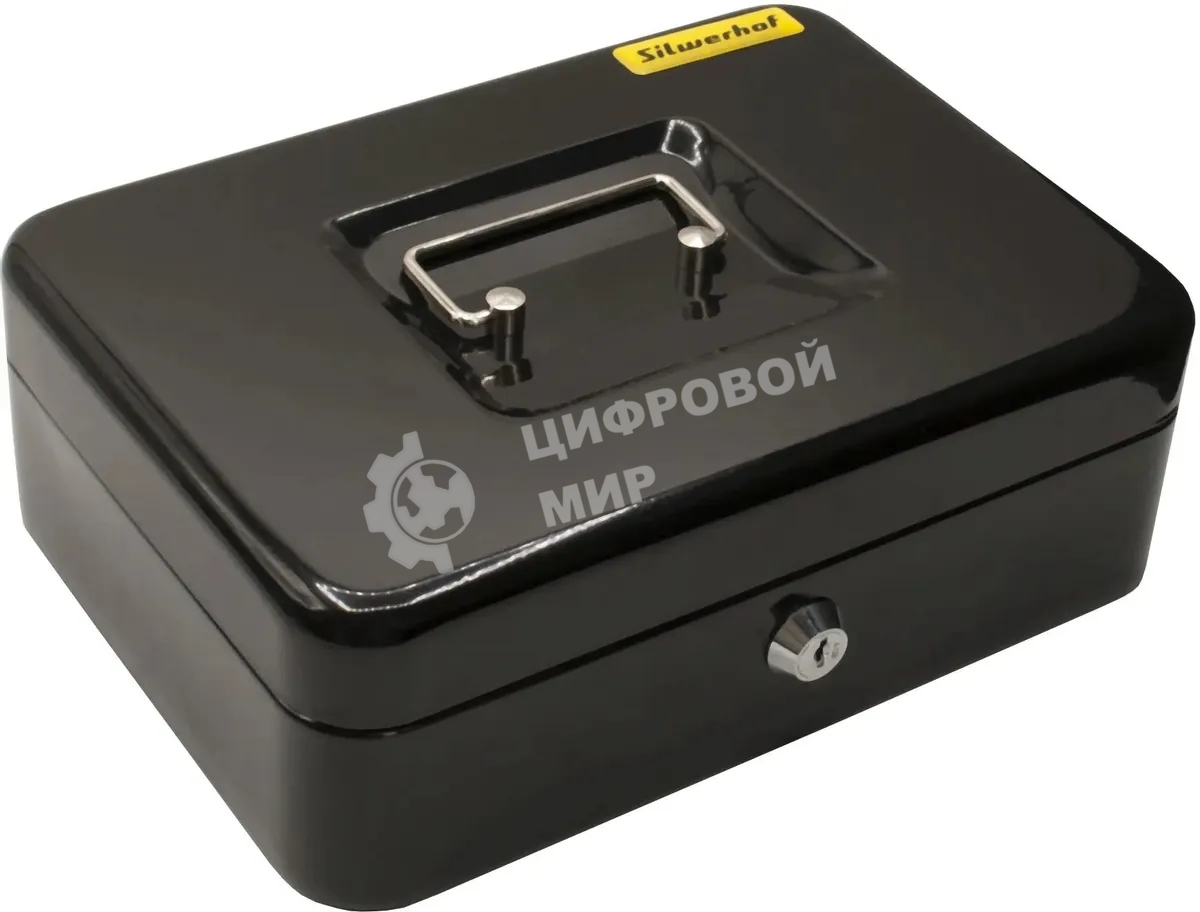 Ящик для денег Silwerhof 90x250x180 черный
