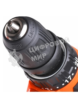 Дрель-шуруповерт Patriot BR 369Li, 12 В, 2 Ач, 35 Нм, бесщеточный