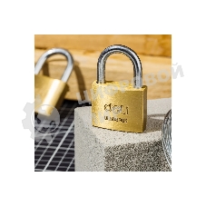 Замок навесной Deli DL508905 латунный, 40мм