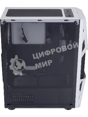 Компьютерный корпус AeroCool/Formula CL-3303W RGb белый без БП ATX 6x120мм 2xUSB 2.0 1xUSB 3.0 audio bott PSU