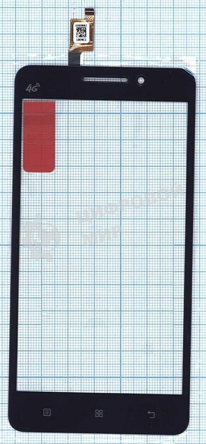 Сенсорное стекло (тачскрин) для Lenovo A3900, черное