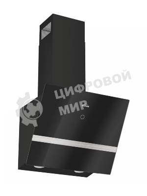 Вытяжка наклонная Elikor Rise BK 50 черный, 50 см, 750 куб. м/ч, 56 дБ