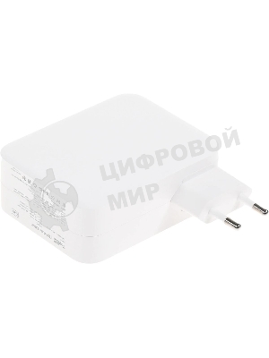 Сетевое зарядное устройство (адаптер питания) TopON GaN 130W 3xType-C, USB, Power Delivery, Quick Charge 4.0, белый TOP-GaN-130W