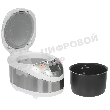 Мультиварка Mystery MCM-1010 5л 900Вт серебристый/белый