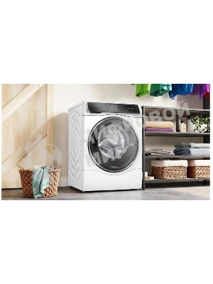 Стирально-сушильная машина Bosch Serie 8 WNC254A0SN белый, загр.фронтальная, макс.: 10,5 кг, 1400 об/мин, класс: D