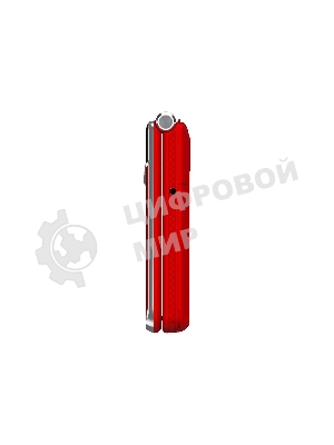 Мобильный телефон Maxvi E11 красный/серебристый