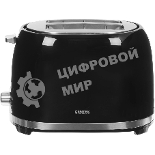 Тостер Centek СТ-1432 черный/стальной