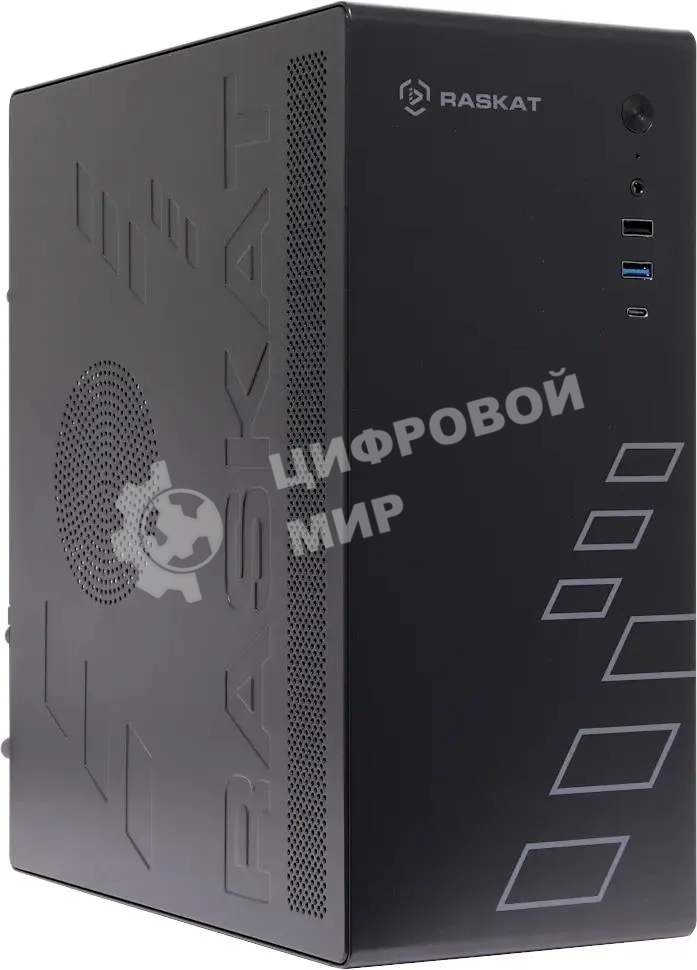 Компьютер Raskat Standart 500 (Intel Core i5 10400, RAM 16Gb, SSD 480Gb, no OS, kb+ms, черный)