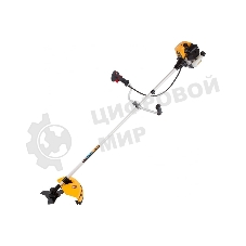 Триммер бензиновый Denzel DR-43, 43 см3, неразъемная штанга, состоит из 2 частей