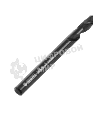 Сверло по металлу Denzel 4 мм, HSS-Tin, Golden Tip, 10 шт.