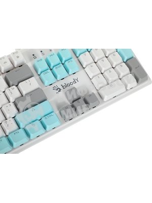 Клавиатура проводная A4Tech Bloody S510N USB белый