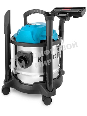 Пылесос Kitfort KT-547 1000Вт голубой/серебристый
