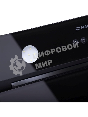 Вытяжка встраиваемая Maunfeld Trapeze 601GG черный, 60 см, 1150 куб. м/ч, 54 дБ