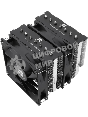 Устройство охлаждения(кулер) Thermalright Phantom Spirit 120 SE Soc-AM5/AM4/1151/1200/1700 черный 4-pin 25.6dB Al+Cu 765gr Ret (PS120-SE)
