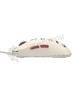 Мышь проводная A4Tech Bloody W72 Ultra Pixels Red рисунок/бежевый/красный, 20000 dpi, USB, кнопки - 7