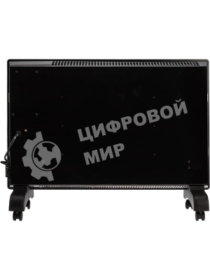 Конвектор электрический Rexant черный, 1500 Вт, 12 м2, электронный термостат, Wi-Fi