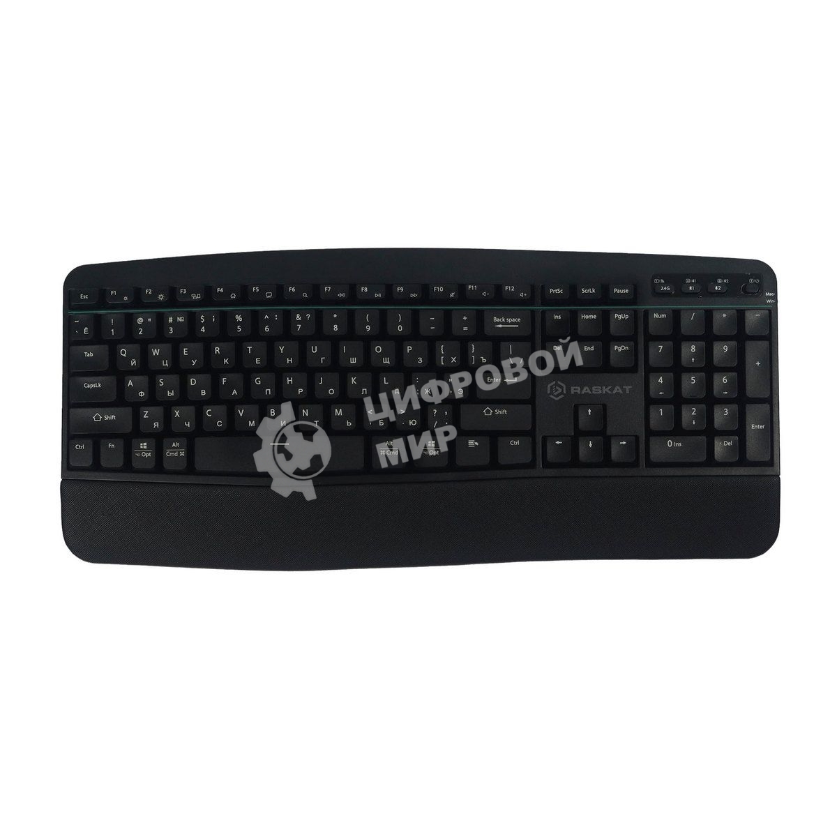 Клавиатура беспроводная Raskat K006 USB Type-A, чёрный