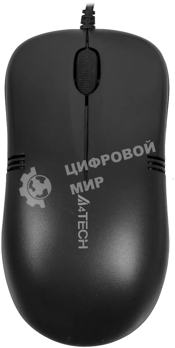 Мышь проводная A4Tech OP-560NUS черный, 1200 dpi, USB, кнопки - 3
