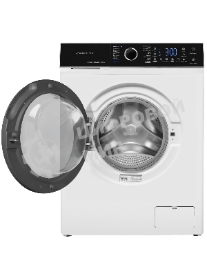Стиральная машина c инвертором и паром Maunfeld MFWM148IWHT белый, загрузка фронтальная 8 кг, 1400 об/мин, класс: A+++