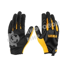 Перчатки универсальные Denzel на липучке, размер 10