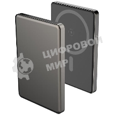 Портативный аккумулятор Aksberry (6900293340019) E501 с MagSafe 5000 mAh, серый