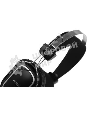 Гарнитура A4Tech HU-50 чёрный, проводная