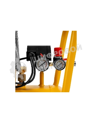 Компрессор безмасл. малошумный Denzel DLP -3000/50, 3 кВт, 2х1,5 кВт,50 л, 2850 об/мин,500 л/мин