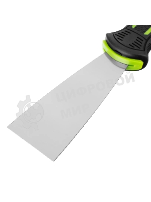 Шпательная лопатка из нержавеющей стали Сибртех 40 мм, двухкомпонентная рукоятка