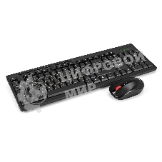 Комплект клавиатура+мышь ExeGate Professional Standard Combo MK260 беспроводной, USB, 1200 DPI, чёрный